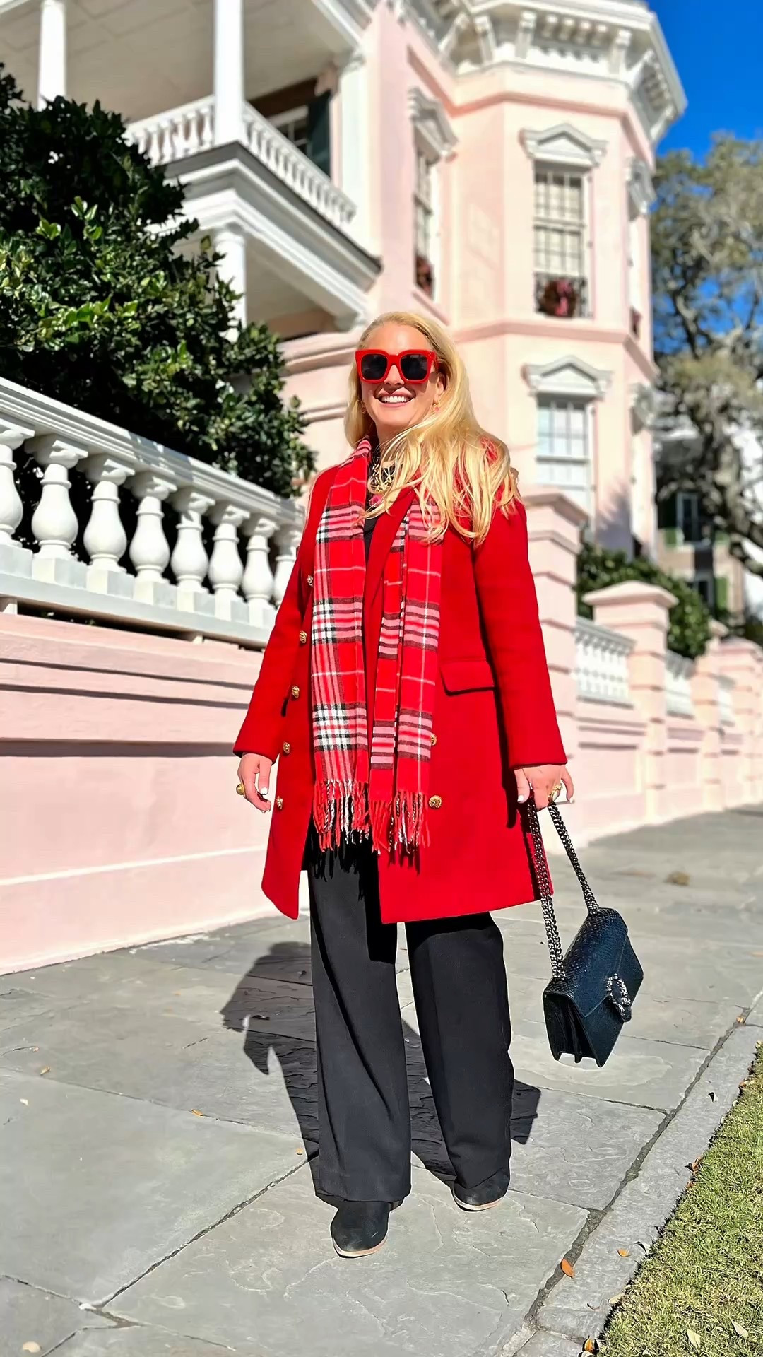 ❤️RED WINTER COAT & ACCESSORIES: The color of the Holidays!

❤️Dripping in my iridescent raspberry @julievos jewelry while walking through Charleston, South Carolina. I love this time of year!

❤️If you’re looking for amazing quality and exquisite jewelry, Julie Vos is for you! Check out my ring, cuff, bracelet, necklace and earrings. It’s ALL included in the Julie Vos Black Friday sale happening now!

❤️My Amazon coat is also on sale under $60 and my plaid scarf under $15! I’m wearing a medium and it fits true to size. I highly recommend this wool coat. Fantastic quality!

❤️All of these items would make amazing gifts for the holidays!

🧣COAT, SCARF & HANDBAG: @amazonfashion
❤️JEWELRY: @julievos


#julievos #julievosjewelry #julievosbracelet #julievosnecklace #jewelryaddict #amazonfashion #amazonoutfit #founditonamazon #christmasoutfit #christmaslook #winterfashion #holidayoutfits #holidayoutfitinspo #blackfridaysale #preppystyle #southerncharm #southernliving #southernlivingmag #charleston #charlestonsouthcarolina #street2beachstyle #tampablogger #stpeteblogger #rewardstylebloggers #LTK #liketkit @jtstjtst11 