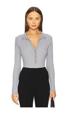 Free People x Intimately FP Ready For It Bodysuit in Grey from Revolve.com | Revolve Clothing (Global)