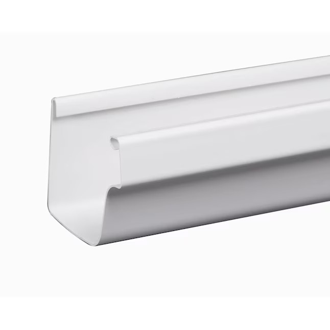 Amerimax 4.5-in x 120-in White K style Gutter | Lowe's