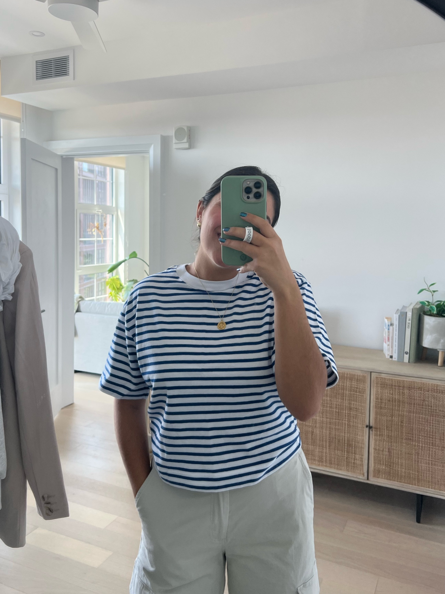 Love Abercrombie’s wedge tees! Super cute length and sleeves. Great for every day with jeans, shorts, under overalls, etc - wearing an M. 20% off with extra 15% using “springaf"

#LTKstyletip #LTKsalealert #LTKFind