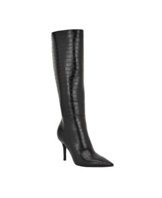 Guess Womens Gressa Tall Pointed Toe Stiletto Boots Regular Wide Calf | Macy's