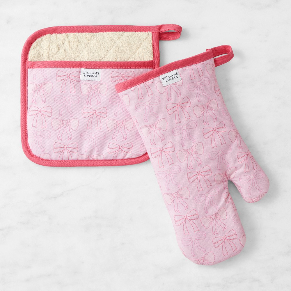 No Kid Hungry® Oven Mitt & Potholder Set, Zooey Deschanel | Williams-Sonoma