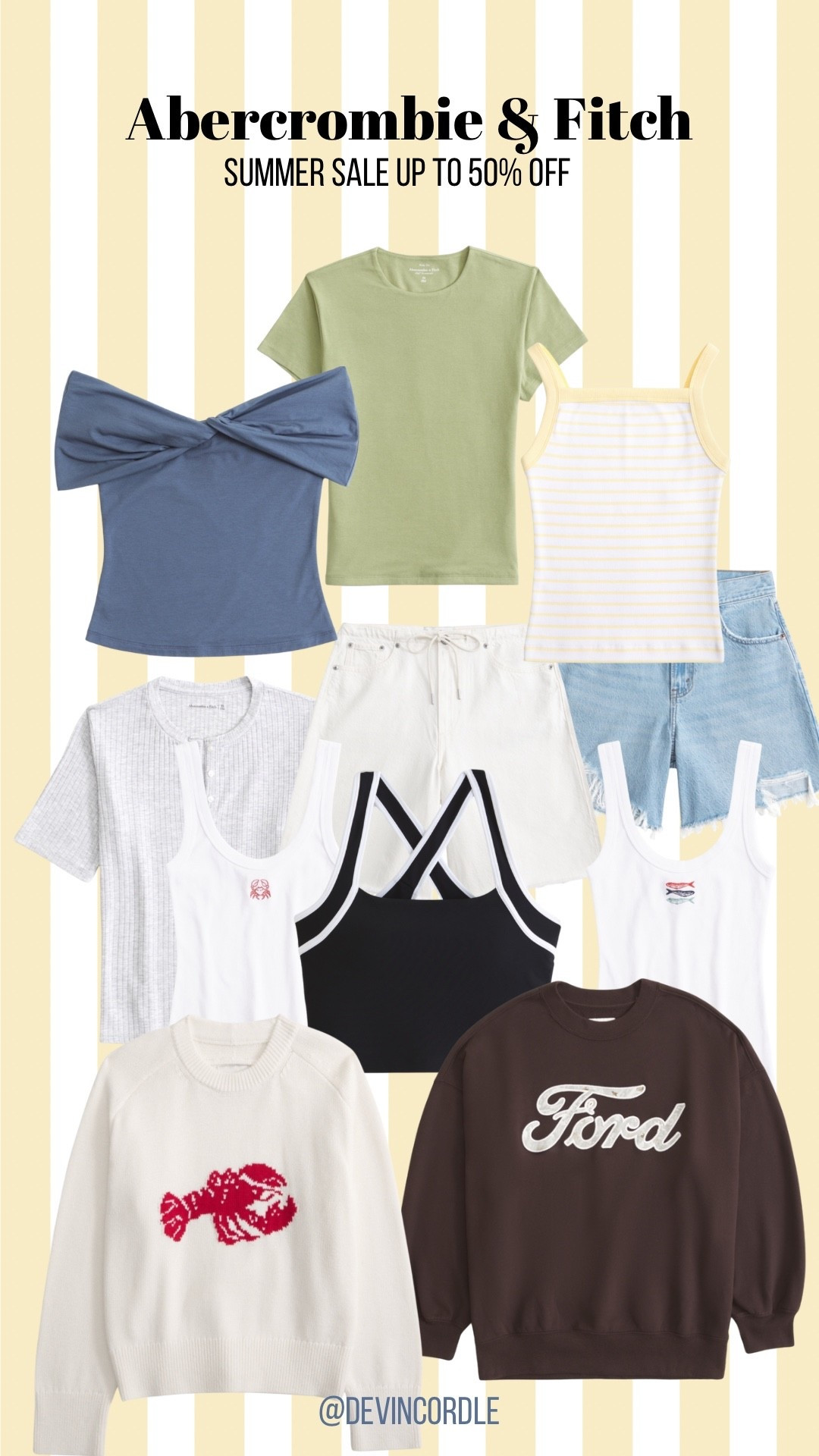 A&F Summer sale up to 50% off!  

#LTKFindsUnder50 #LTKSaleAlert