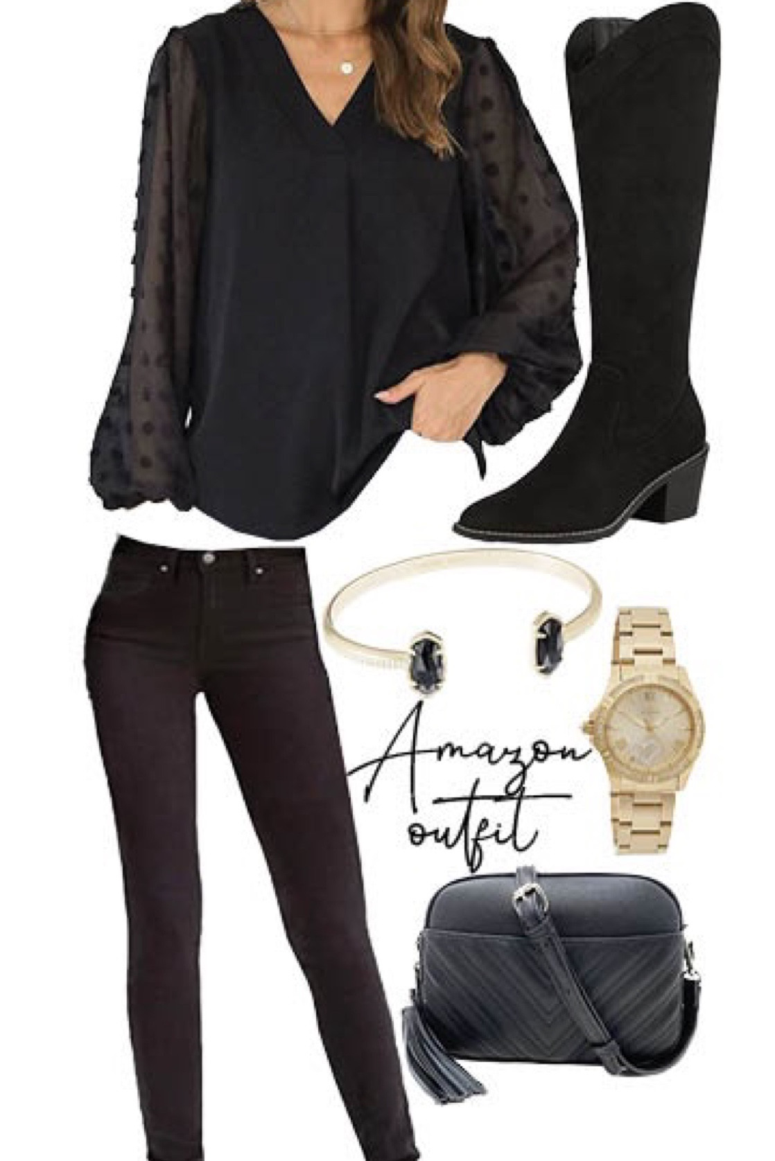 Amazon outfit // Holiday outfits // Jeans // Amazon finds // Amazon must haves

#LTKstyletip #LTKHoliday #LTKSeasonal