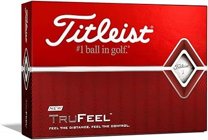 Titleist Trufeel Golf Balls, White (One Dozen) | Amazon (CA)