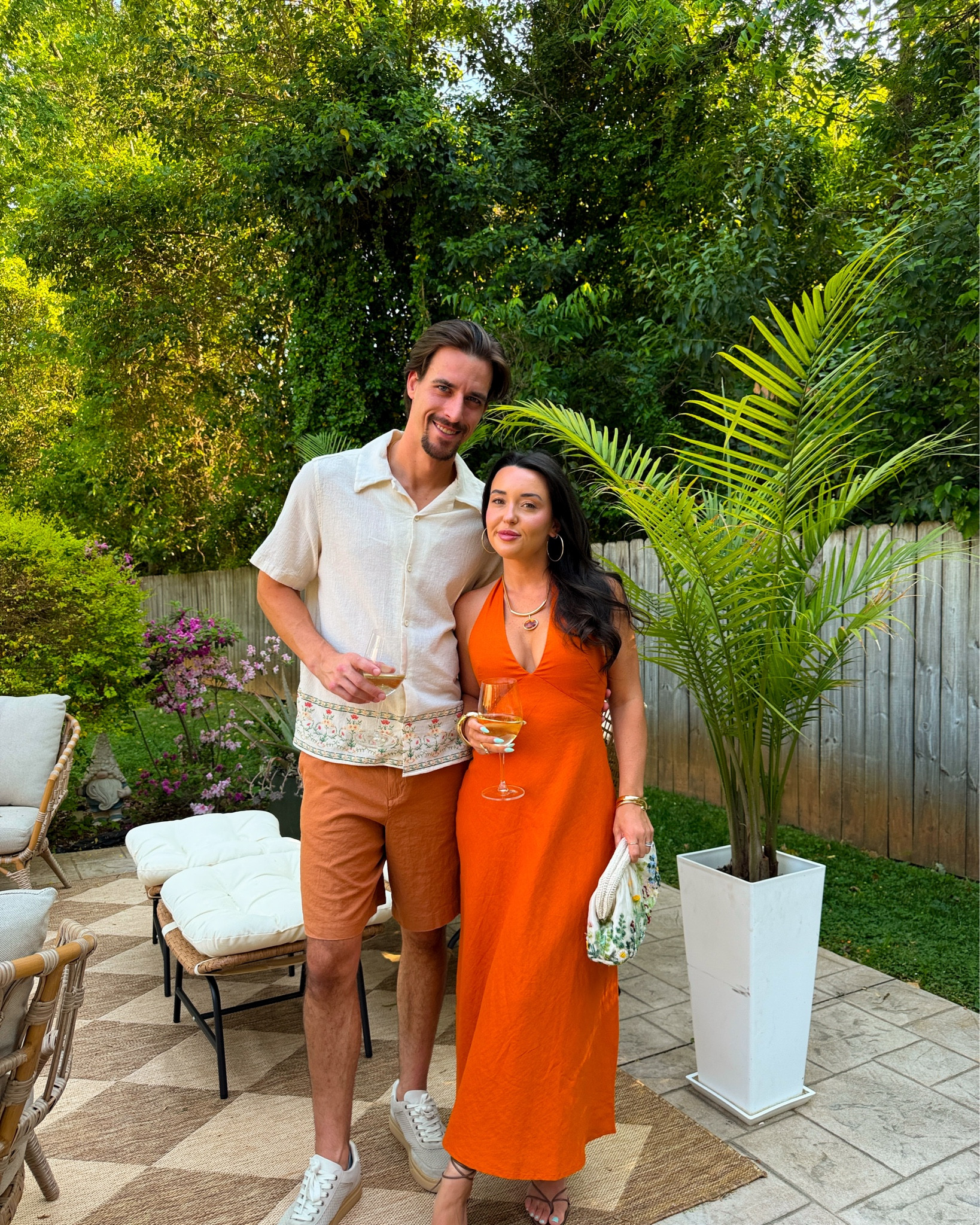 Spring outfit for our husbands too! 🧡  His shoes were from last year, linked the new version from Aldo!

#LTKMens