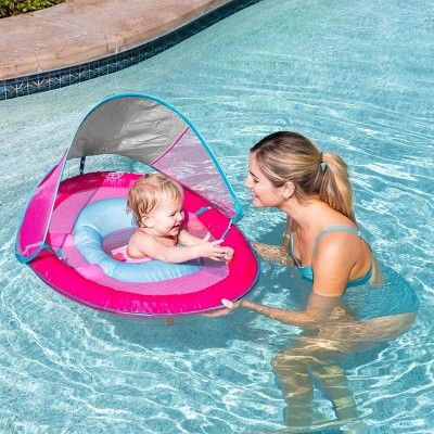 SwimWays Baby Spring Water Float - Pink | Target