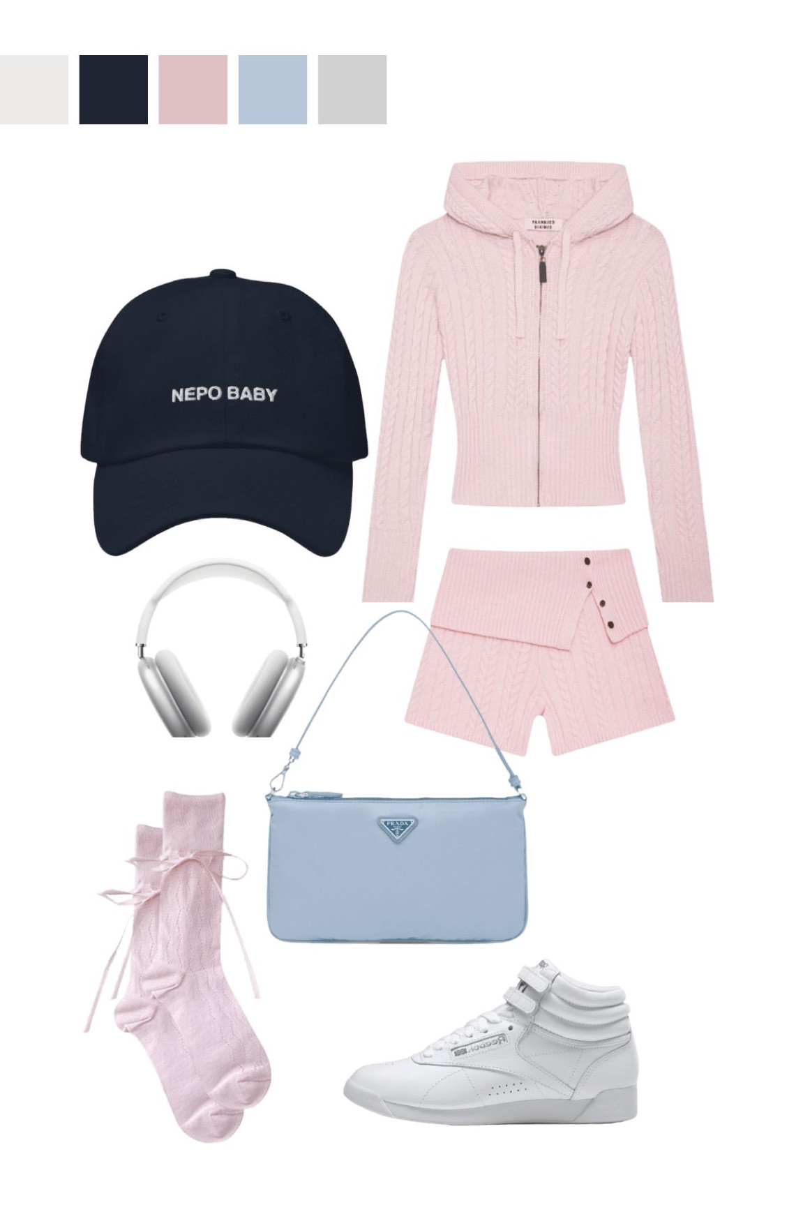 Viral costumes for Halloween 2023? Two words: nepo baby. Complete the look with a giant face cutout of your favorite nepo baby to wear as a mask. That, complimented with baby pink or blue pastels and “Nepo baby” printed across your hat or shirt will eliminate any costume confusion and make the look. 