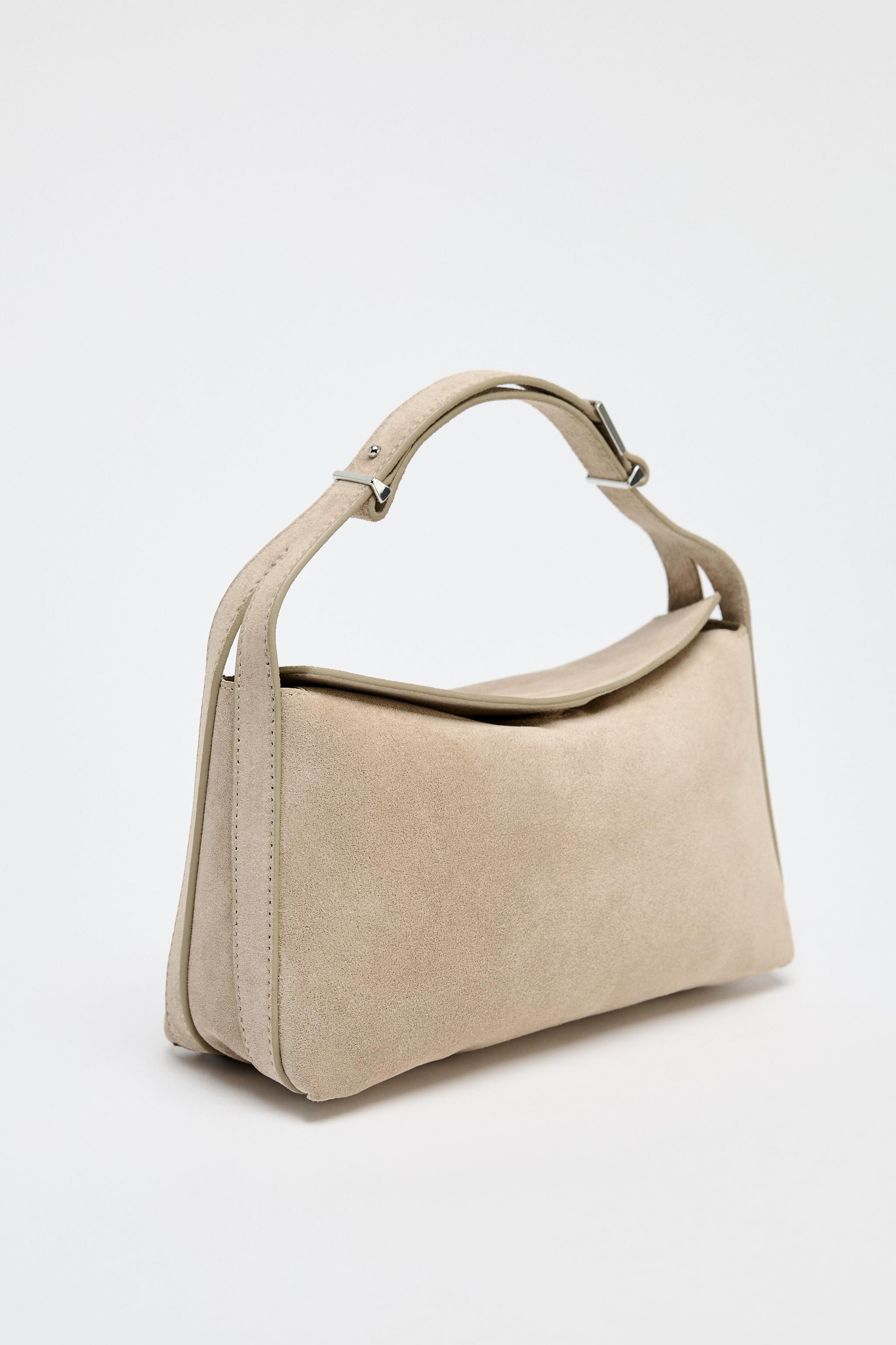 SPLIT SUEDE MINI HANDBAG | Zara UK