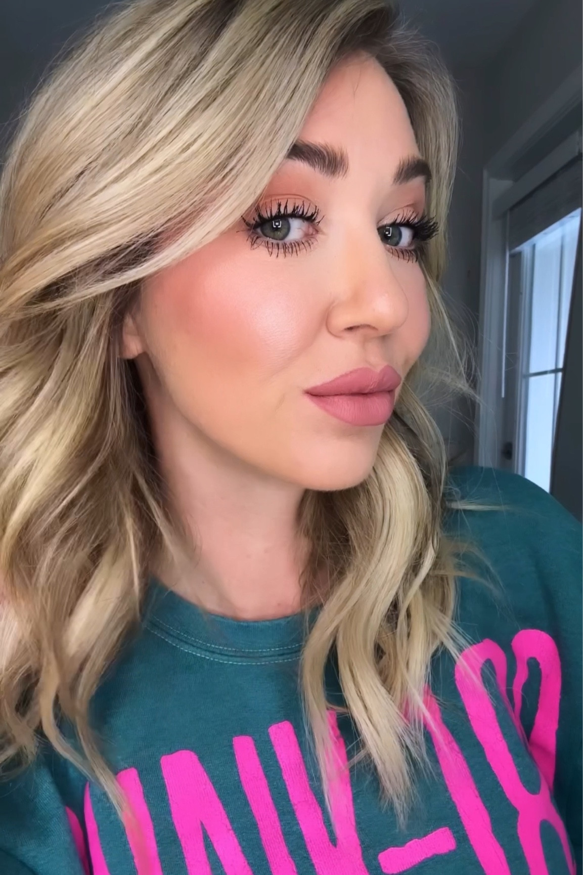 All Makeup SHADES-
Foundation: Salzburg 3.5
Concealer: crème 1.5
Under eye setting powder: Dior 2 satin blanc 

Bronzer stick: nude medium 7
Highlighter: mesmerize
Liquid blush: hope
Blush topper: spice gal
Overall setting powder: Hourglass translucent 

Lipliner: pillow talk
Lipstick: girls trip 

Makeup routine, rare beauty blush, cream bronzer, dibs brush, cream makeup products 

#LTKbeauty #LTKover40