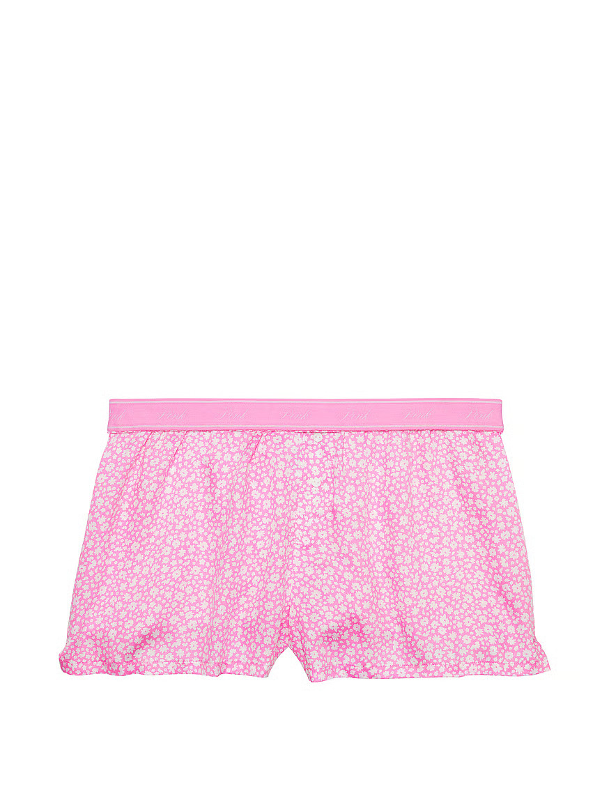 Buy Velvet Boxy Sleep Shorts - Order Pajama Bottoms online 5000006993 - PINK US | Victoria's Secret (US / CA )