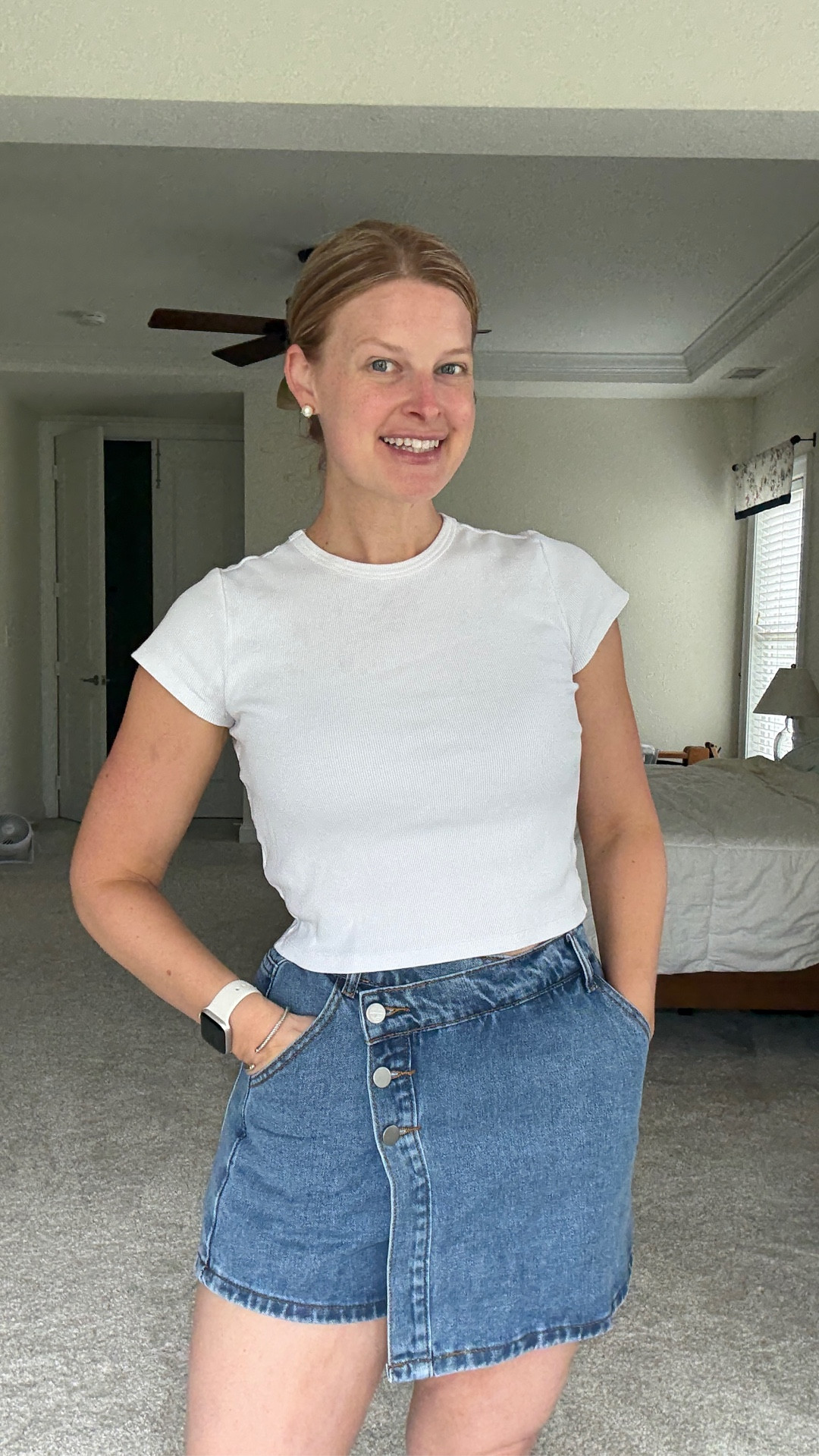 Women’s Jean skorts from Amazon. I’m a size Medium in all of these! 

#LTKFindsUnder50 #LTKU #LTKSeasonal