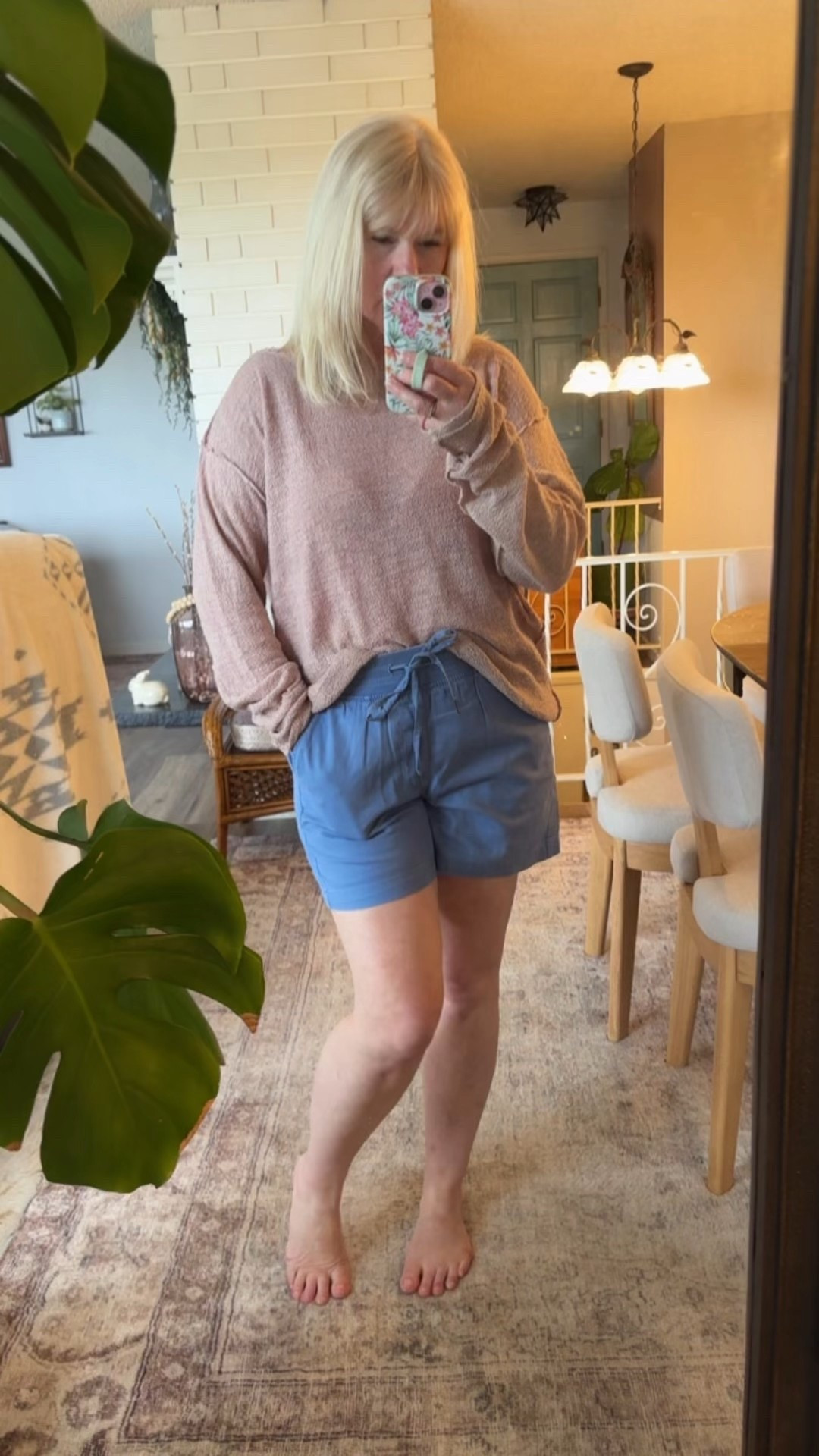 Absolutely obsessed with this light weight sweater from Free People so cute and perfect for travel & cool summer evenings. Great transition piece from spring to summer. 