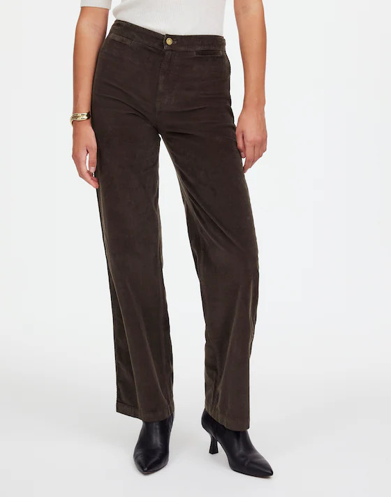 The Emmett Wide-Leg Pant in Corduroy: Welt Pocket Edition | Madewell
