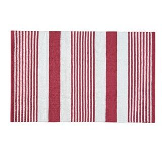 2'0" x 6'0" Red & White July 4th Woven Rug | Michaels | Michaels Stores