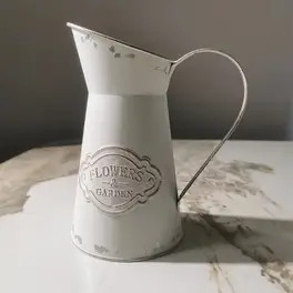 1pc Vintage-Inspired Coffee Canister - Shabby Chic Iron Vase - Decorative Floral Milk Jug for Hom... | Temu Affiliate Program