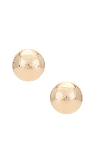 Aurora Large Stud in Gold | Revolve Clothing (Global)