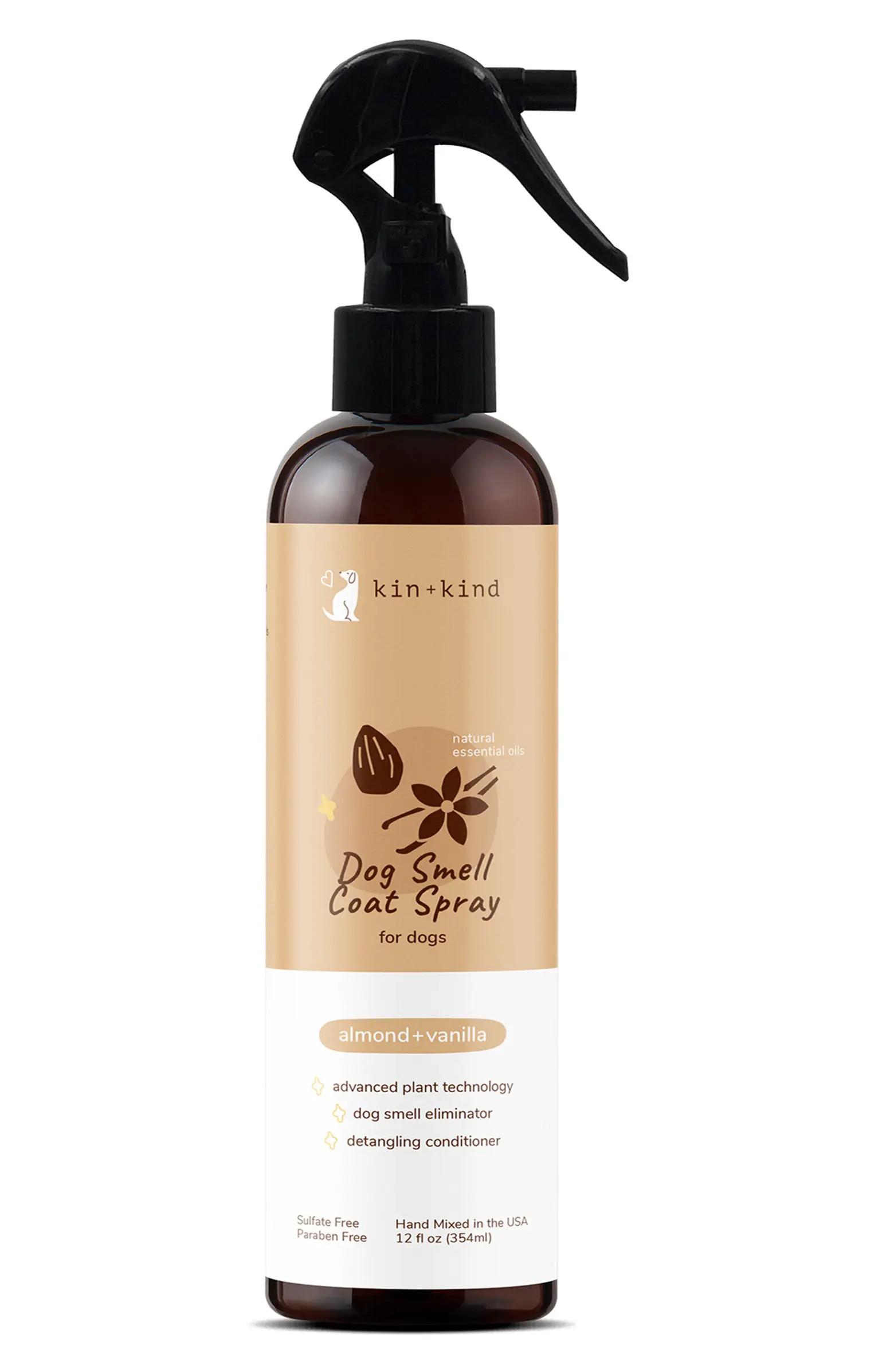 KIN AND KIND kin + kind Almond Dog Smell Coat Spray | Nordstrom | Nordstrom