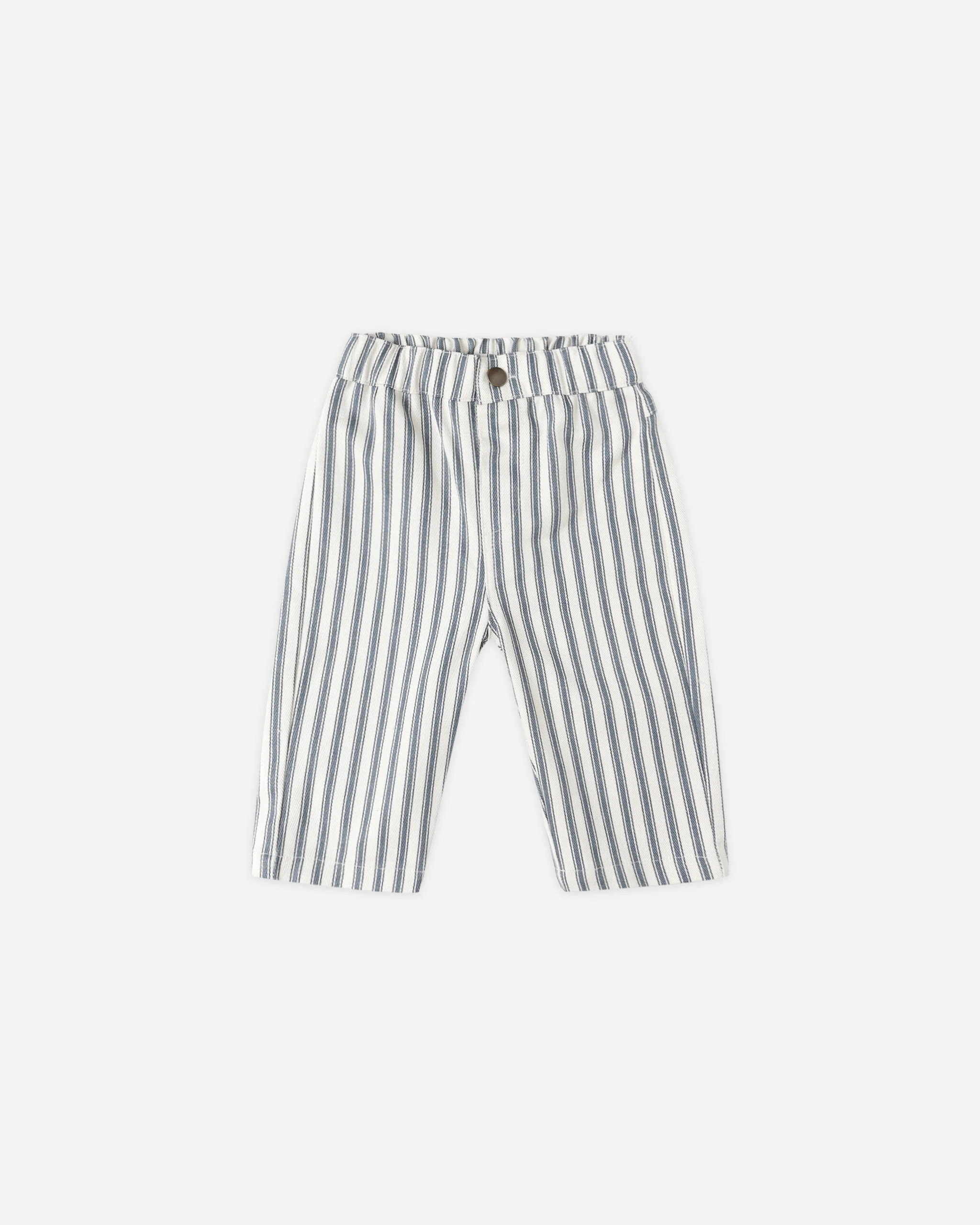 Grayson Pant Ocean Pinstripe | Rylee + Cru
