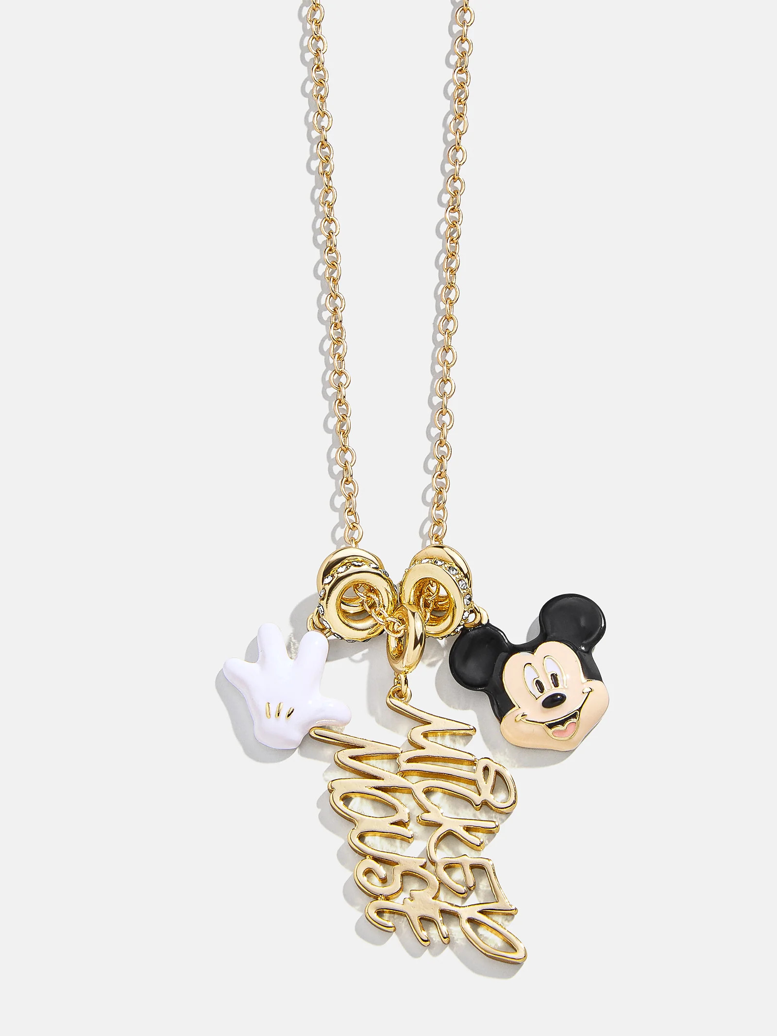 Disney Mickey Mouse Cluster Charm Necklace - Mickey Mouse | BaubleBar