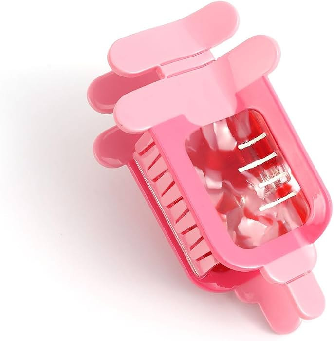 Syringe Hair Clip Small Claw Clip for Women,Acetate Hair Clip Personalized Hair Claw for Women Su... | Amazon (US)