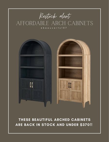 Shop these beautiful and affordable cabinet bookcases at an affordable price point!

#LTKhome #LTKsalealert #LTKstyletip