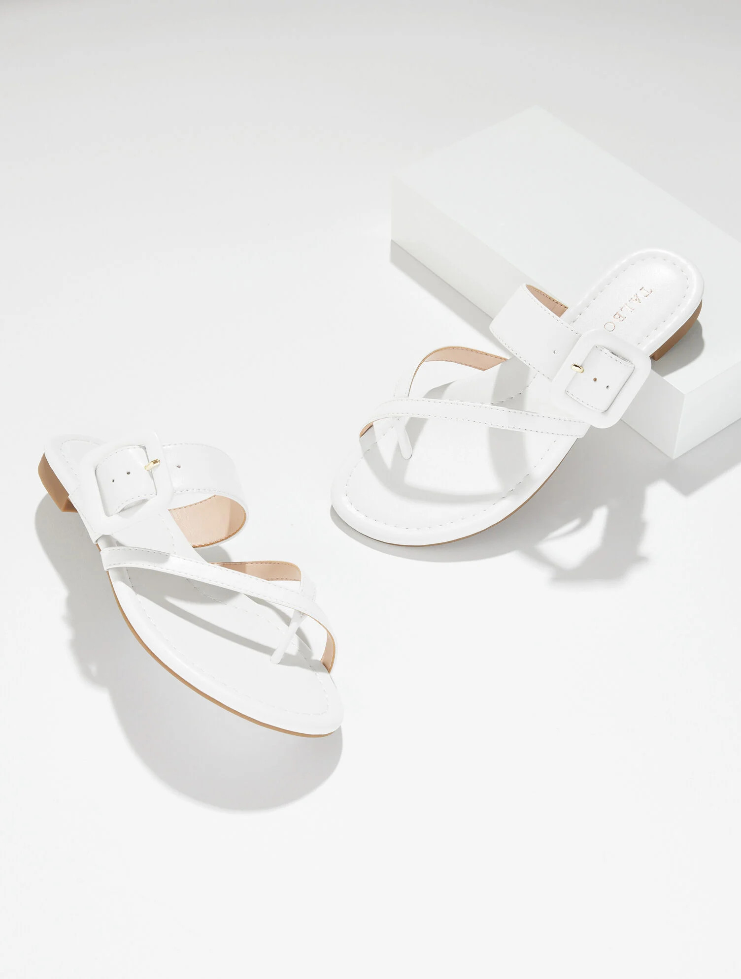 Camy Buckle Slides | Talbots