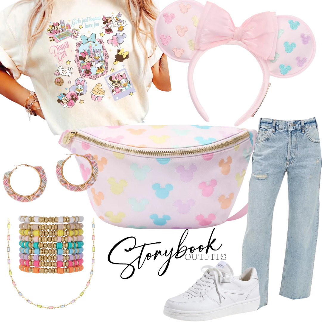 Pastel perfection for your park day 🎀✨

Soft colors, cute prints, and comfy vibes make this the sweetest Disney outfit for strolling, snacking, and snapping pics! 

 #LTKTravel