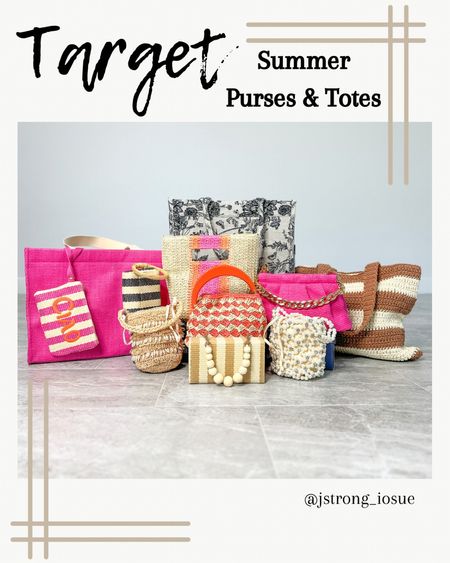 TARGET Summer Purses and Totes $30 and Under! These purses and totes are perfect for all of your summer occasions! The patterns and colors add a fun detail to all of your outfits! More colors are available! Use these purses to take on vaca, attending a wedding or a night out! The totes are great for any day! 


#LTKfindsunder50 #LTKstyletip