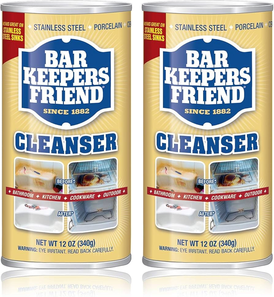 Bar Keepers Friend Powdered Cleanser | 12-Ounces | 2-Pack | Amazon (US)