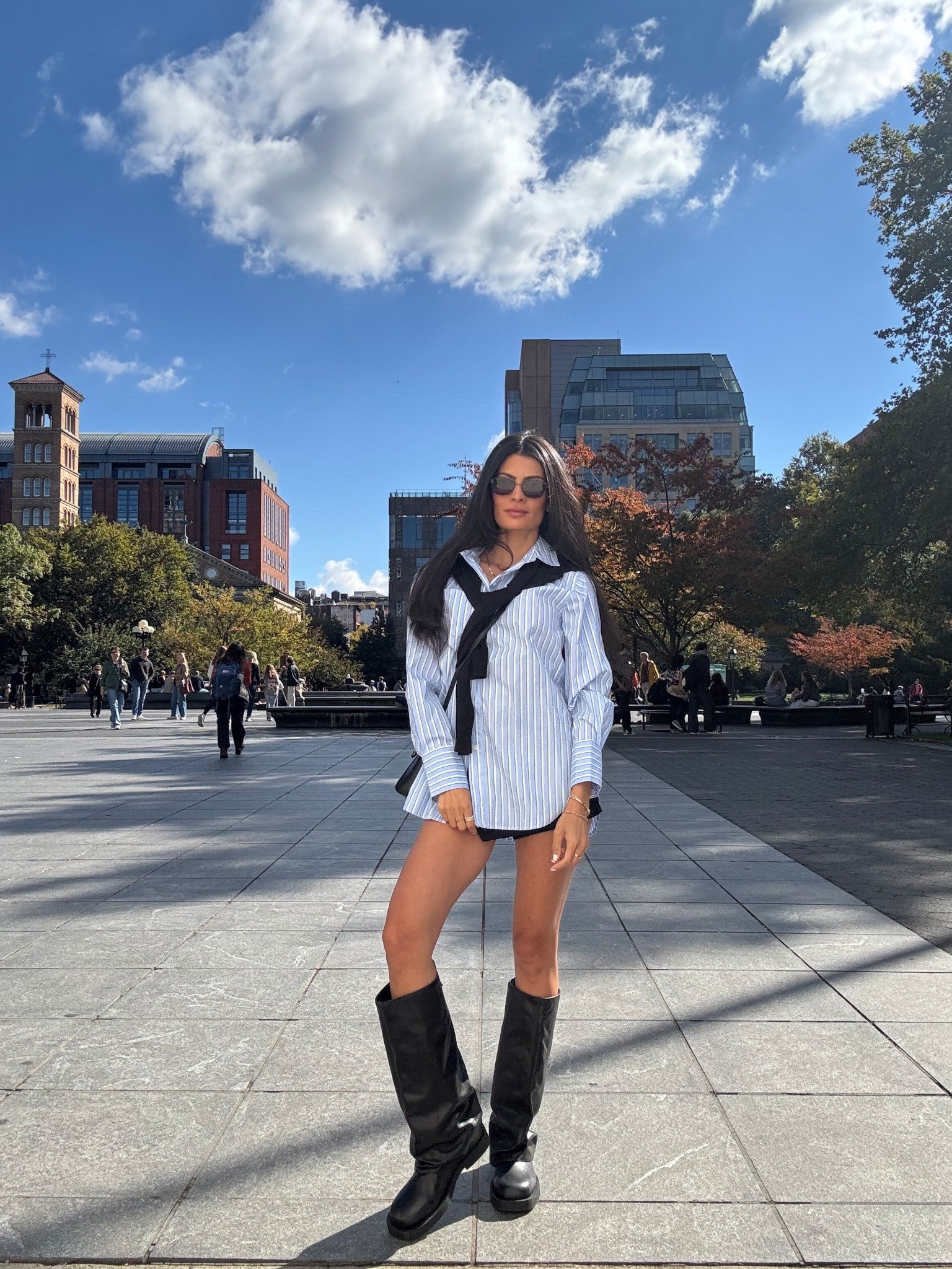 Size down in the button down