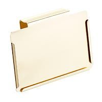 Gold Bin Clip Label Holders | The Container Store