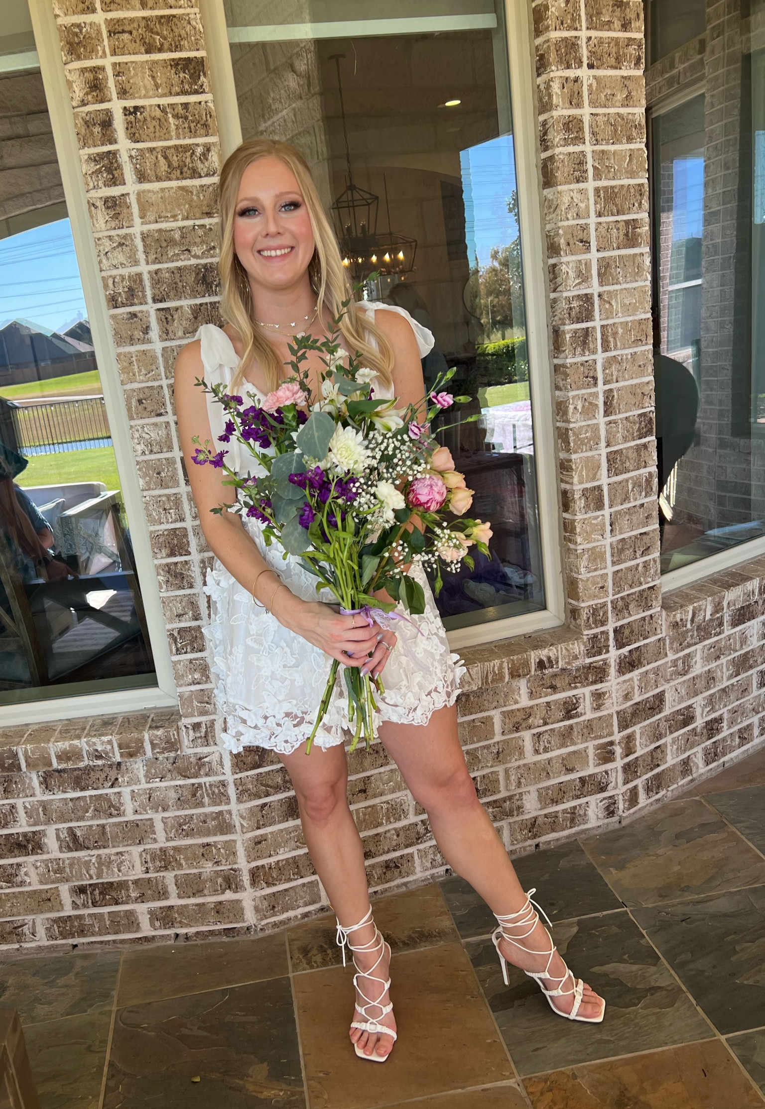 A Lifetime of Butterflies Bridal Shower🦋💜
.
.
#impressions #butterflies #bridal #bridallooks #floral #whitedress #heels 

#LTKFindsUnder100 #LTKFindsUnder50 #LTKShoeCrush