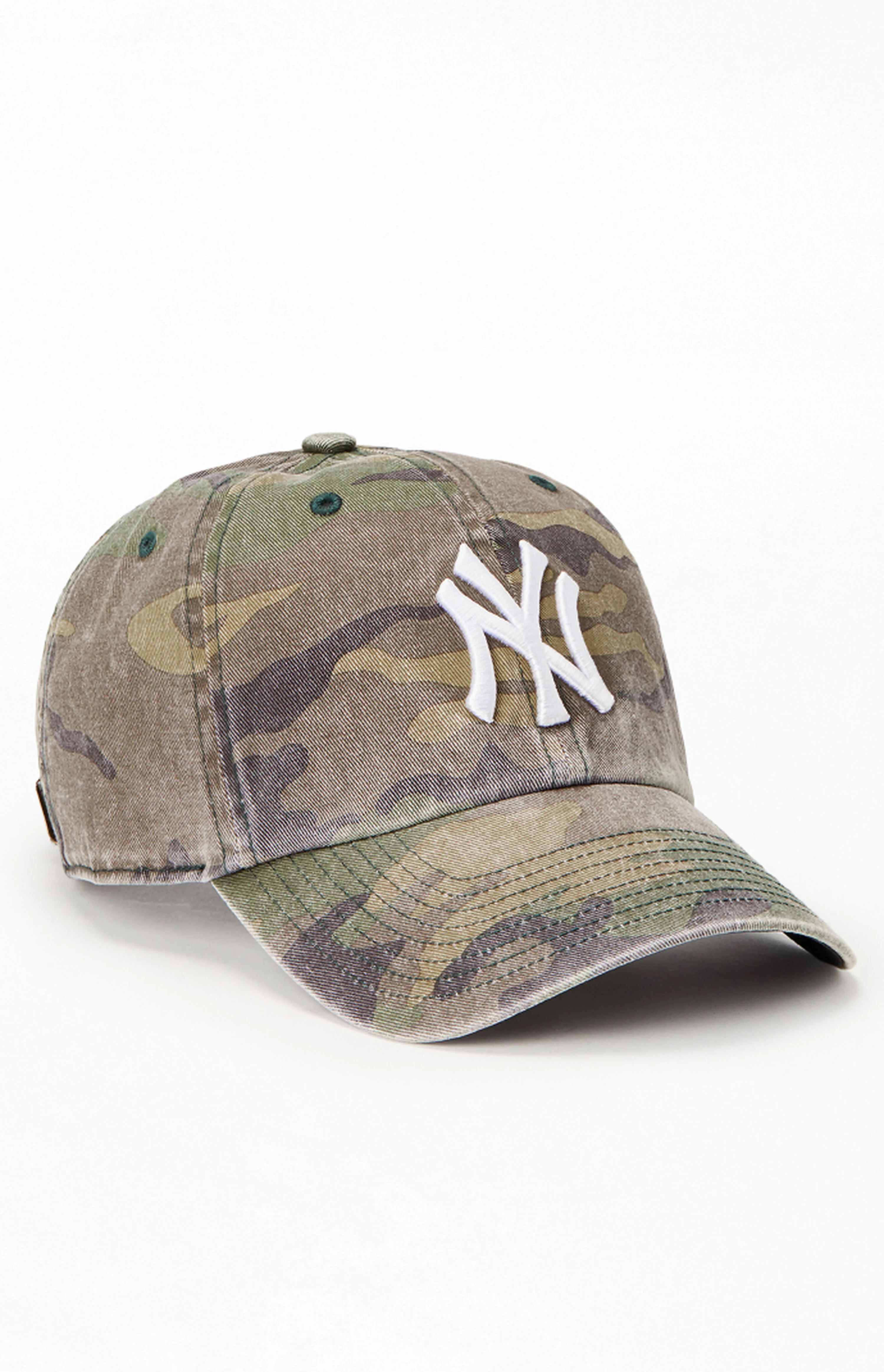 47 Brand Camo NY Yankees Dad Hat | PacSun