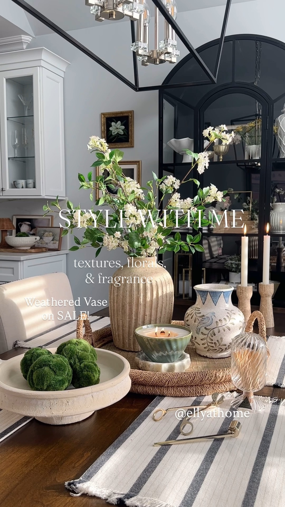 Winter afternoon styling with favorite weathered vase on sale, pretty painted vase, spring florals and stems, textured bowl, spring fragrant candle, candle accessories more home decor accessories. Target, Pottery Barn, Amazon home. Free shipping sales. #LTKFindsUnder50

#LTKSaleAlert #LTKHome