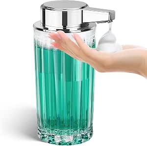 Blancel Automatic Soap Dispenser Touchless Rechargeable Glass | Amazon (US)