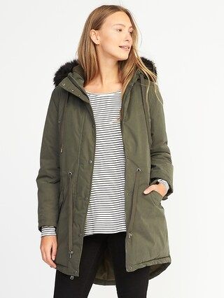 Hooded Utility Parka for Women | Old Navy US