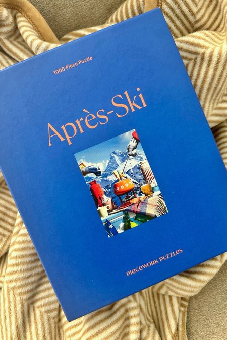 Apres ski puzzle 

#LTKSeasonal #LTKfindsunder50 #LTKfindsunder100