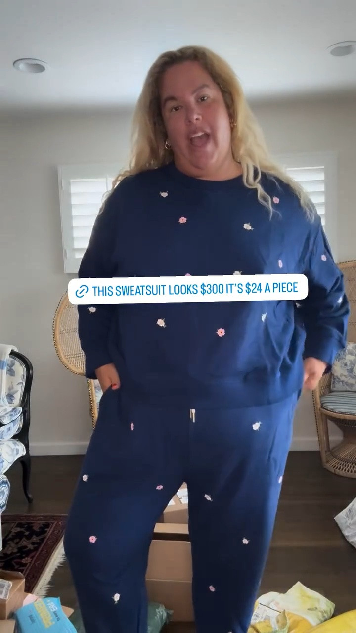 This sweat suit looks expensive but isn’t!