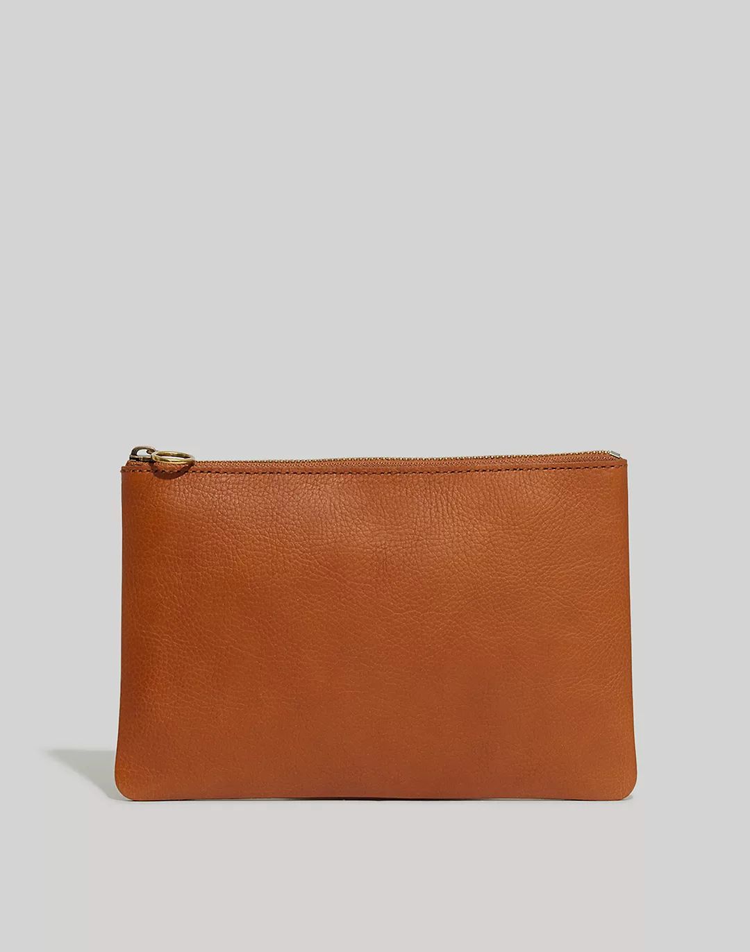 The Leather Pouch Clutch | Madewell