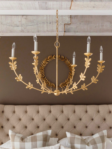 Florian Gold Chandelier | The Cross Decor & Design