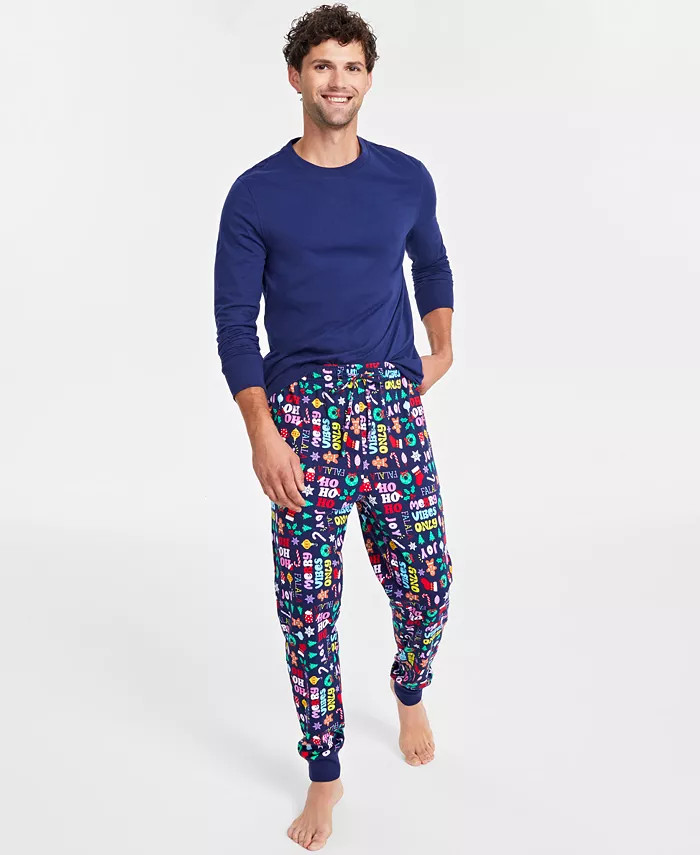 Family Pajamas Matching Men's Holiday Toss Pajamas Set, Created for Macy's - Macy's | Macy's