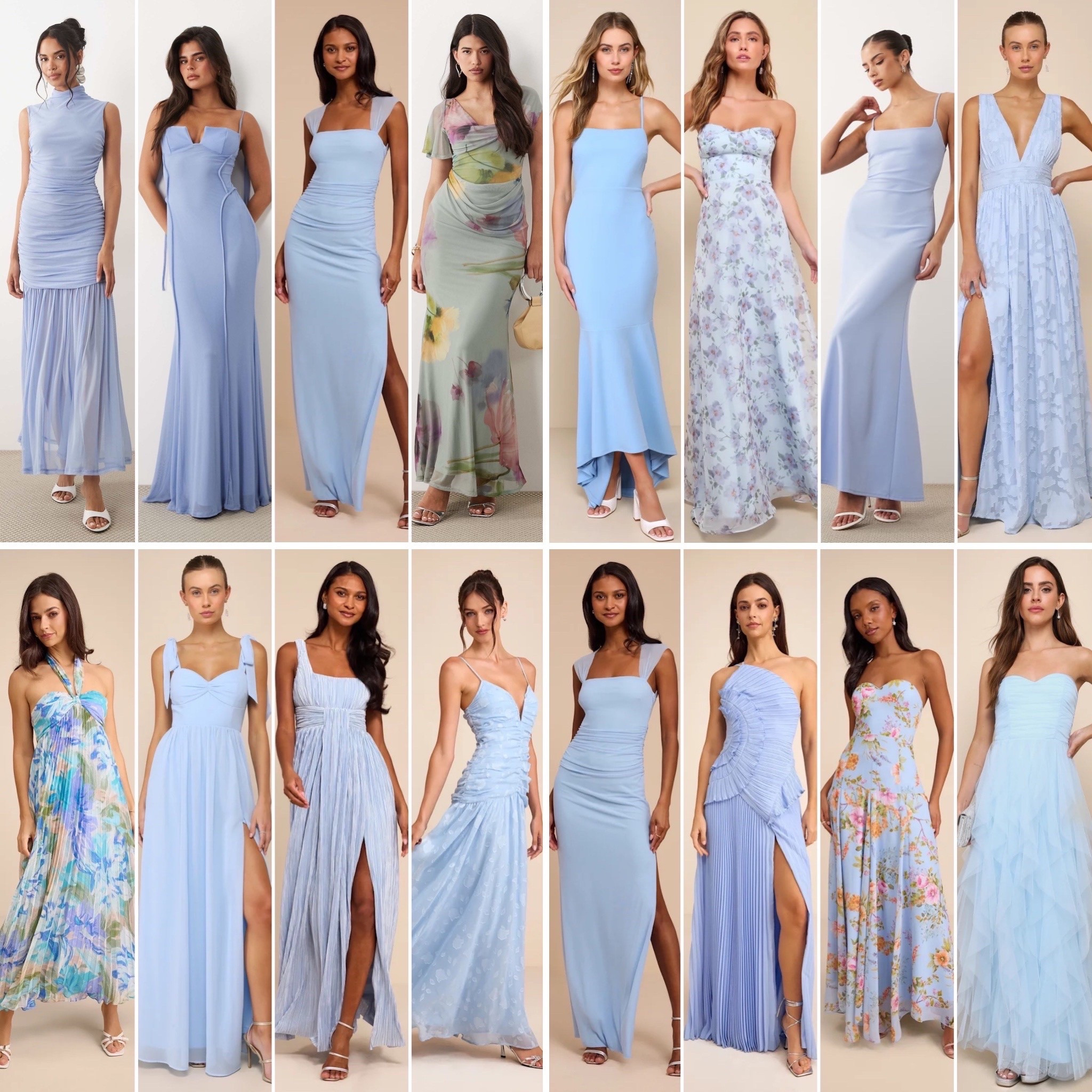 Loving these affordable light blue wedding guest dresses!

#LTKWedding #LTKSeasonal