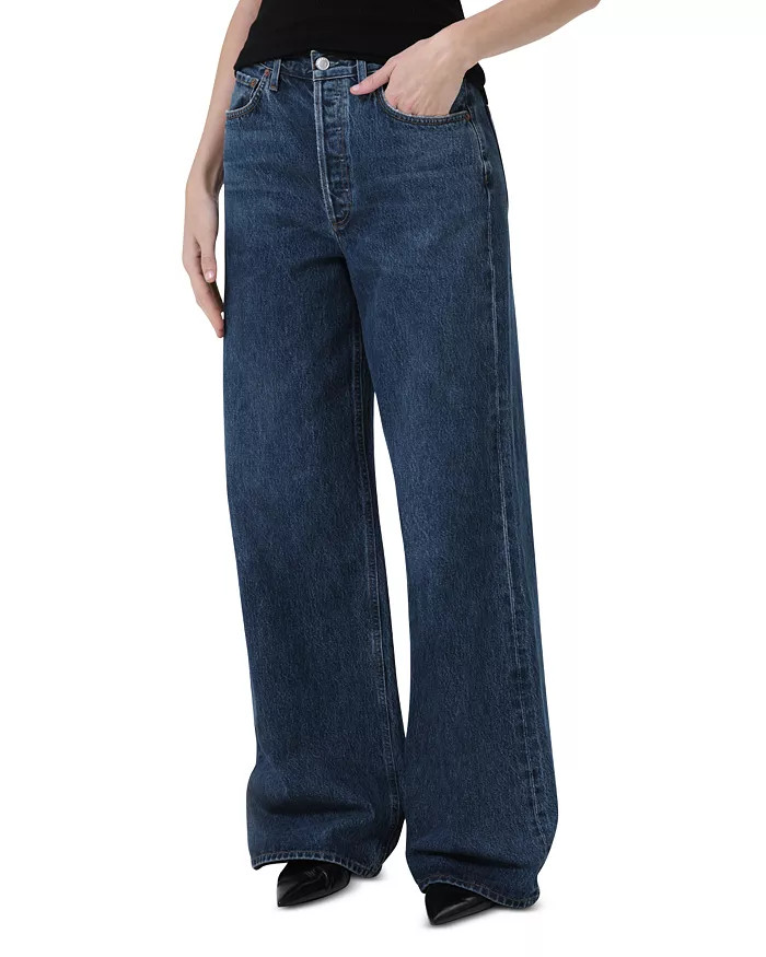 Dame High Rise Wide Leg Jeans in Enamour | Bloomingdale's (US)