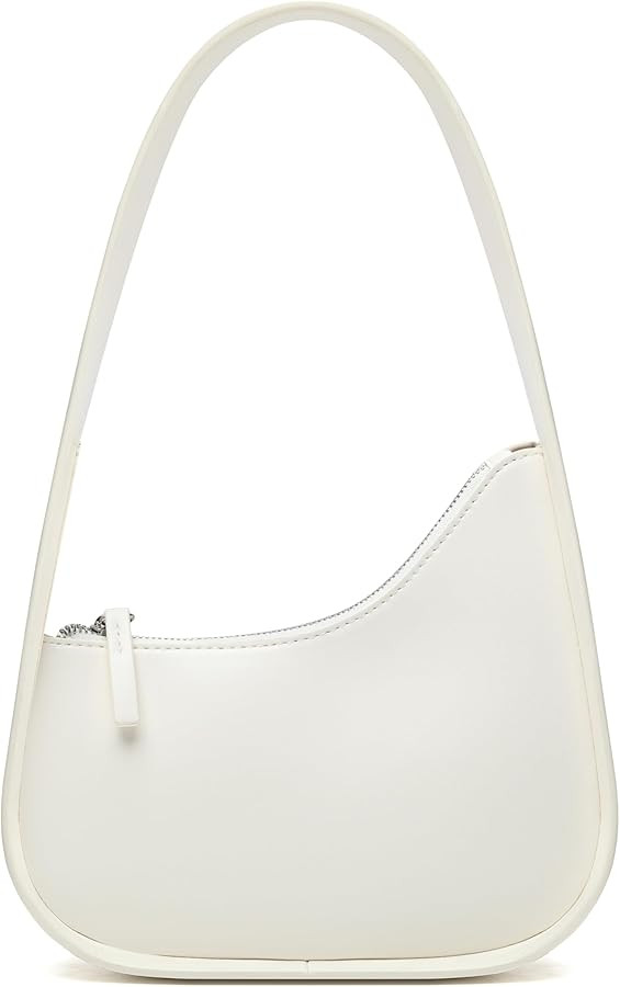 Shoulder Bags for Women, Vegan Leather Trendy Handbag Clutch Purse and Zipper Closure Tote Should... | Amazon (US)