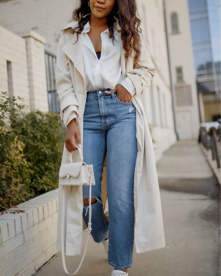 Some key transitional pieces for the perfect fall capsule wardrobe:
Trenchcoat
Nordstrom High waisted Jeans
Chunky White Sneakers

casual outfit, workwear, fall style, fall outfit, fall fashion, trenchcoat, high waisted jeans, white sneakers, #ltkfall #ltkworkwear

#LTKsalealert #LTKunder100 #LTKSeasonal