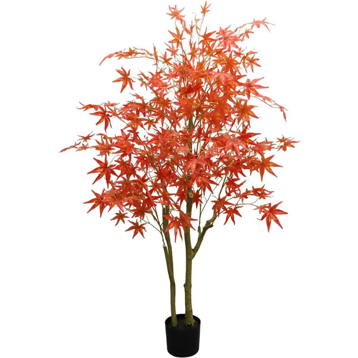 Artificial Maple Tree Indoor, with Realistic Silk Leaves, Fall Tree in Pot for Home Decoration Th... | Target