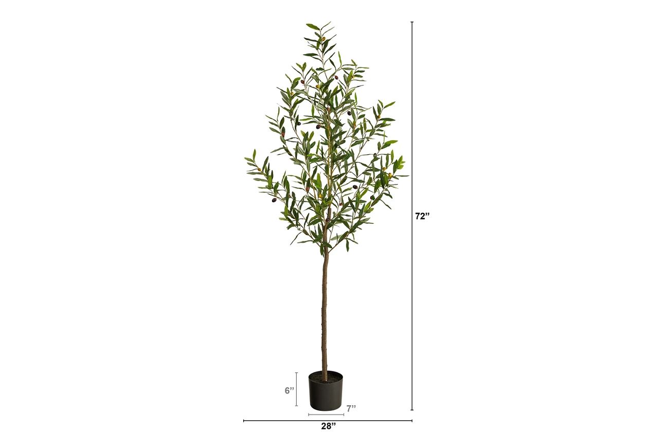 6’ Olive Artificial Tree | Ashley Homestore