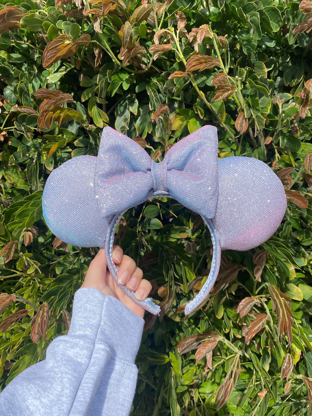 Sparkly Minnie Mouse ears, Minnie ears, Disney ears, Disney headband, Mickey Mouse ears, Minnie M... | Etsy (US)