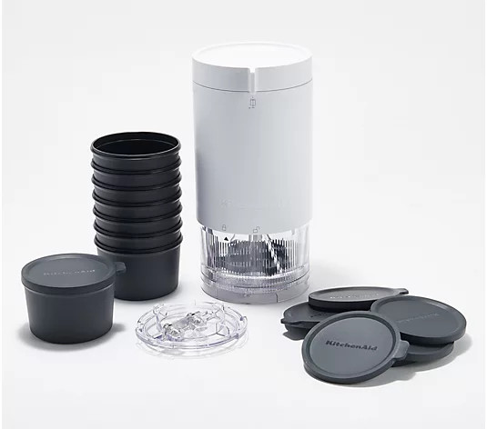 KitchenAid Shave Ice Stand Mixer Attachment w/ 8 Ice Molds - QVC.com | QVC